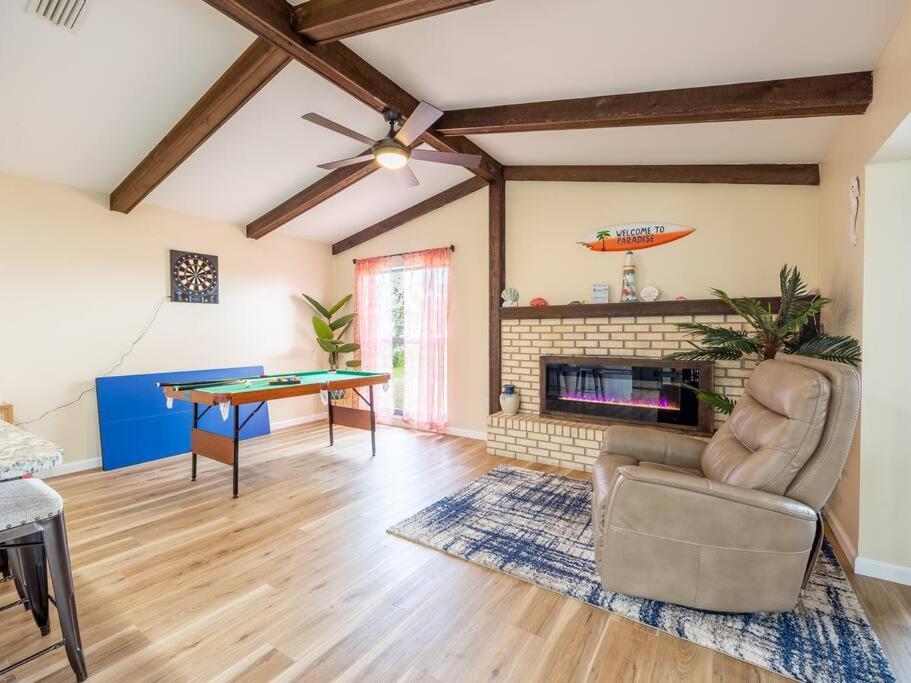 Englewood, Manasota Keys - 2 Bedroom Luxury Villa, Pool, Game Room, 6 Min To Beaches Next To Canal Esterno foto